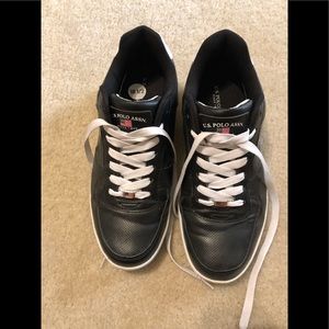 U.S. Polo Assn. Men’s Black tennis shoes
